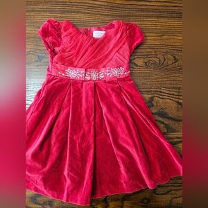 American Girl Red Dress